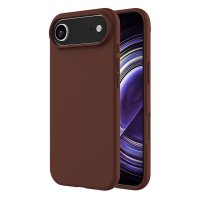 iPhone Air Deksel Silikon MagSafe Brun