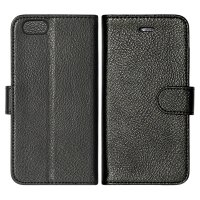 iPhone 6/6S Etui med Stativ Svart