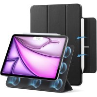iPad Air 13 (M2/M3)/iPad Pro 12.9 (gen 4/5/6) Etui Rebound Magnetic Svart