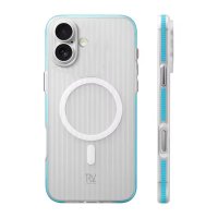 iPhone 17 Deksel Korrugerte MagSafe Blå