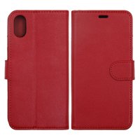 iPhone X/iPhone Xs Etui Avtagbart Deksel Rød