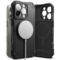 iPhone 16 Pro Deksel Rugged Gear Magnetic Svart