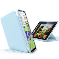 iPad Air 13 (M2/M3) Etui Flip Hybrid Blå