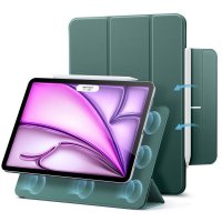 iPad Pro 12.9 (gen 4/5/6)/iPad Air 13 (M2/M3) Etui Rebound Magnetic Grønn
