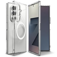 Samsung Galaxy Z Fold 7 Deksel Fusion Magnetic Transparent