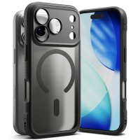 iPhone 17 Pro Deksel Fusion Bold Magnetic Matte Svart