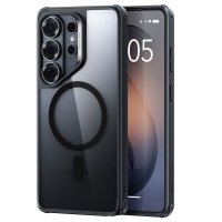 Samsung Galaxy S26 Ultra Deksel Classic Hybrid MagSafe Svart Transparent