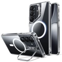 Samsung Galaxy S26 Deksel Classic Hybrid Kickstand MagSafe Transparent