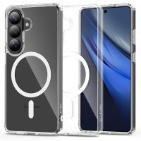 Samsung Galaxy S26 Plus Deksel FlexAir Hybrid MagSafe Transparent