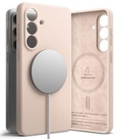 Samsung Galaxy S26 Plus Deksel Silicone Magnetic Rosa