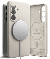 Samsung Galaxy S26 Deksel Silicone Magnetic Beige