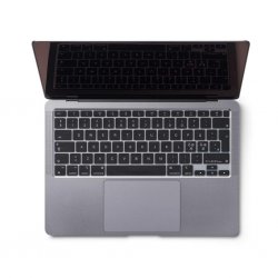 MacBook Air 13 (A1932, A2179) Tastaturbeskyttelse Svart