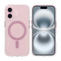 iPhone 17 Deksel Støtsikker MagSafe Rosa