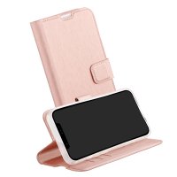 iPhone 15 Pro Max Etui Classic Wallet Rosegull