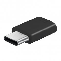 Original Adapter Type-C till Micro-USB Svart