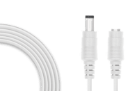 Forlengerkabel for overvåkingskamera 4,5 m hvit