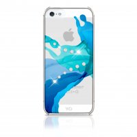 iPhone 5/5S/SE 2016 Deksel Liquids Blå