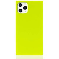 iPhone 11 Pro Deksel Square Case Neon Gul