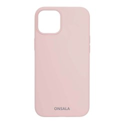 iPhone 13 Mini Deksel Silikon Sand Pink