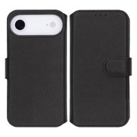 iPhone Air Etui Ekte Skinn Svart