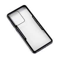 Samsung Galaxy S20 Ultra Deksel Herdet glass Klar Svart