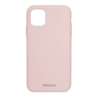 iPhone 11 Pro Max Deksel Silikon Sand Pink