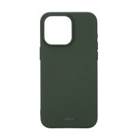 iPhone 15 Pro Max Deksel Silicone Touch MagSeries Olive Green