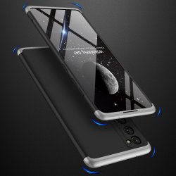 Samsung Galaxy S20 FE Deksel Tredelt Sølv Svart