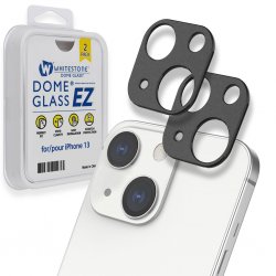 iPhone 13 Linsebeskyttelse Camera EZ 2-pack Svart