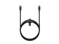 USB-C til USB-C Kabel Next Gen PD Ultra 240W 1.5m Svart