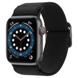 Apple Watch 42/44/45mm/Apple Watch Ultra Armbånd Lite Fit Svart