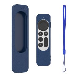 Apple TV Remote (gen 2) Deksel Silikon Hand Strap Blå