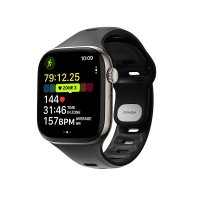 Apple Watch 38/40/41/42mm Armbånd Tempo Band Svart