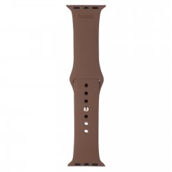 Apple Watch 38/40/41mm Armbånd Silikon Dark Brown
