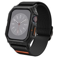 Apple Watch 46mm (Series 10/11) Armbånd og Deksel Lite Fit Pro Matte Black