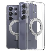 Samsung Galaxy S26 Ultra Deksel Duple M Stand Transparent