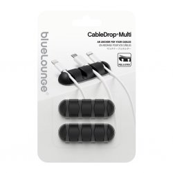CableDrop Multi Kabelholder 2 stk Svart