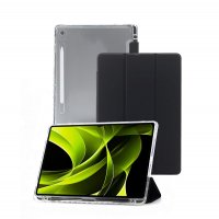Samsung Galaxy Tab S10 FE Plus Etui Easy Tablet Case Transparent Svart