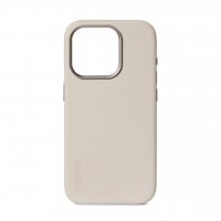 iPhone 15 Pro Deksel Leather Backcover Clay