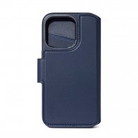 iPhone 15 Etui Leather Detachable Wallet True Navy