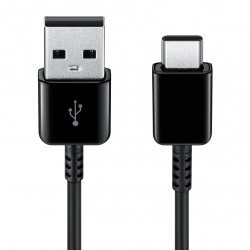 EP-DG950 Data- och LaddningsKabel USB till USB Type-C 1.2m Svart
