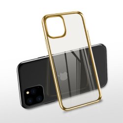 iPhone 11 Pro Max Deksel Dawn Series Hardplast Belagt Gull