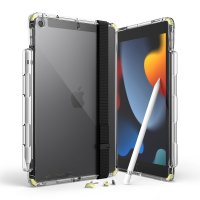 iPad 10.2 Deksel Fusion+ Strap Combo Lime Glow