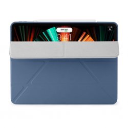iPad Pro 12.9 2021/2020/2018 Sag Origami No1 Blå