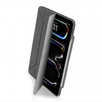 iPad Pro 13 (M4/M5) Etui Origami No3 Pencil Case Grå