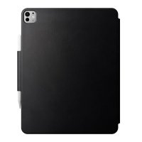 iPad Pro 13 (M4/M5) Etui Leather Folio Svart