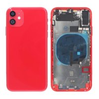 iPhone 11 bakside med komplett ramme Premium - rød