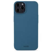 iPhone 12/iPhone 12 Pro Deksel Slim Case Denim Blue