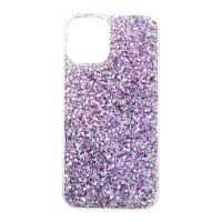iPhone 12/iPhone 12 Pro Deksel Sparkle Series Lilac Purple