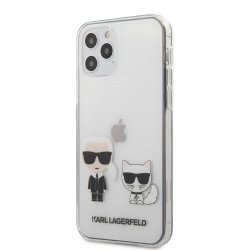 iPhone 12/iPhone 12 Pro Deksel Karl & Choupette Transparent Klar